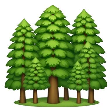 In our hometown, there’s plenty of trees sticker