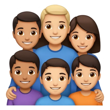 many Latino people sticker