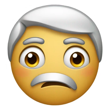 thumbs down sad face sticker