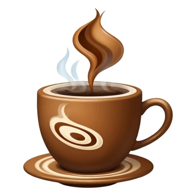 a cup of hot coffee















 sticker