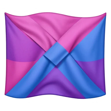 The bisexual flag sticker