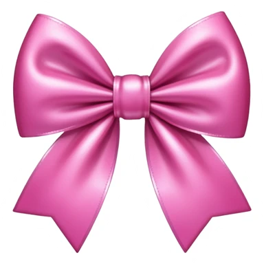 very sparkly bow pink sticker