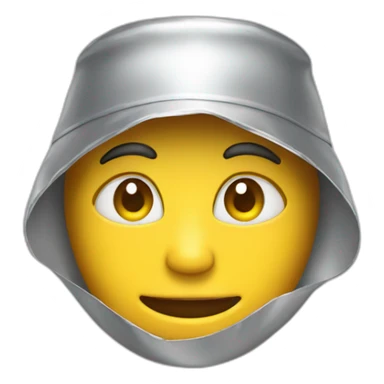 tinfoil hat person sticker