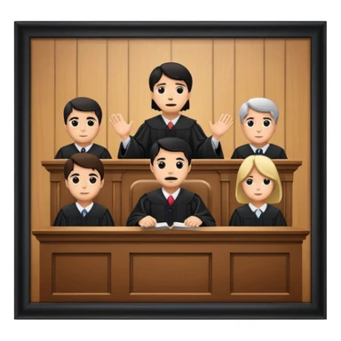 the justice system sticker