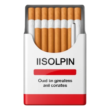 pack of cigarettes, no text sticker