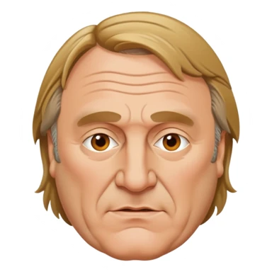 Gérard Depardieu sticker