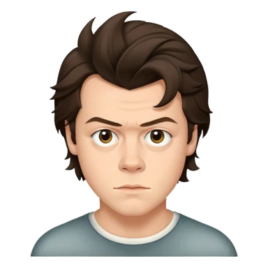 harry styles with an edgar cut sticker