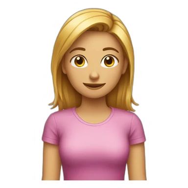 Chat sur une épaule de fille sticker