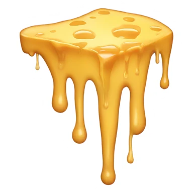 Drippy cheese ￼ sticker