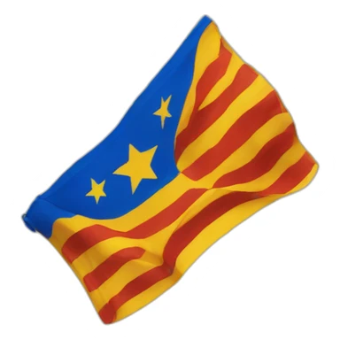 Bandera catalana sticker