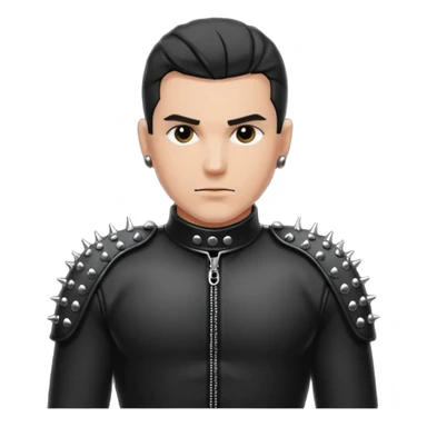 Male BDSM clothing, only the clothing part is retained. sticker