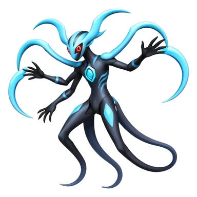 Palkia-Lunala-Darkrai-Deoxys-Fakémon-hybrid-creature (full body)  sticker