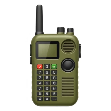 army walkie talkie sticker