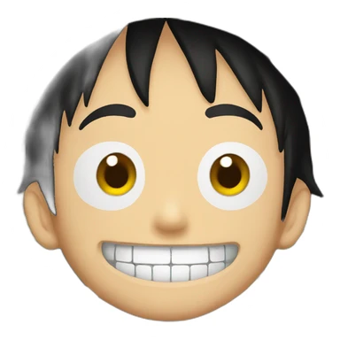 Luffy-eat sticker