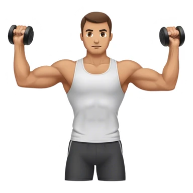 man Kettlebell Exercises sticker