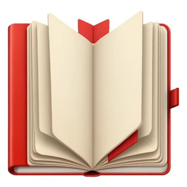 red  open Sketchbook sticker