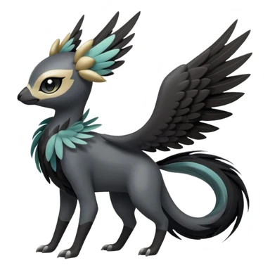 Meloetta-Nargacuga-Pokémon-Fakémon-creature sticker