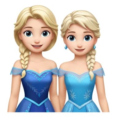 anna et elsa sticker