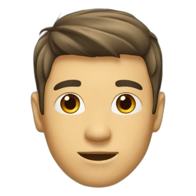 Homme buz cut sticker