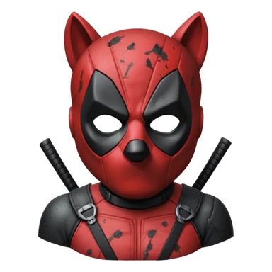 dogpool from Deadpool & Wolverine movie sticker