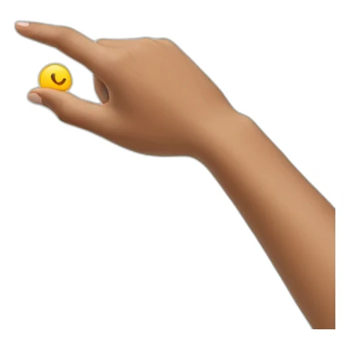 a person clicking sticker