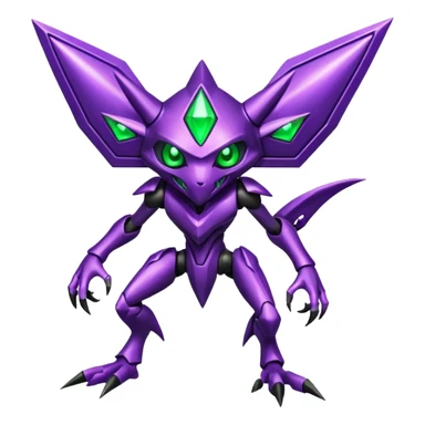 Miraidon-Genesect-Sableye-fusion, full body sticker