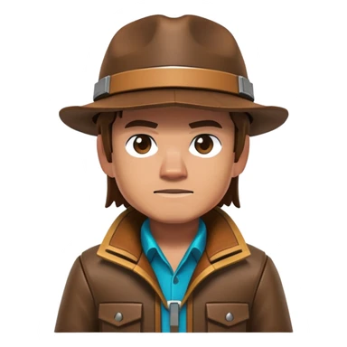 Garrett Garrison adventurer from Minecraft movie sticker