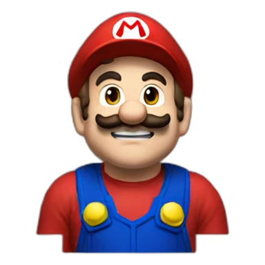 joaquin phoenix dressed like super mario bros sticker