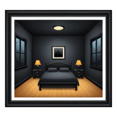 1980s black lighting sticker