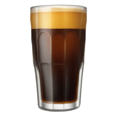 fernet coca-cola long glass sticker