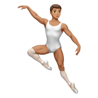 male.ballet dancer sticker
