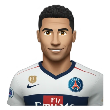 PSG Ronaldo sticker