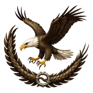 Elder Scrolls Online eagle eating its tail Ouroboro sticker