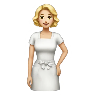  white-housewife sticker