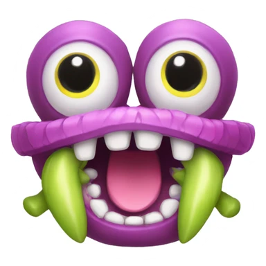 Toe jammer from my singing monsters  sticker