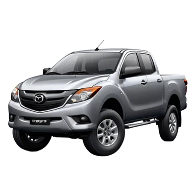 Mazda BT-50 - Mazda (Model Year: 2022) (Iconic colour: Dark Silver) sticker