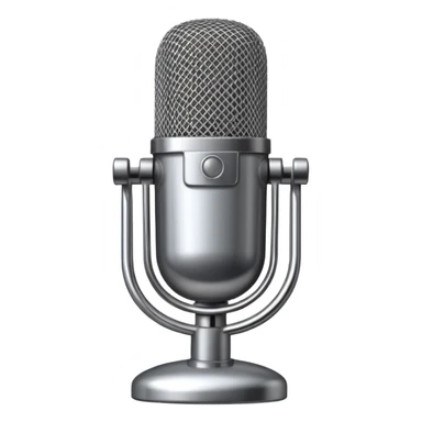 recording studio microphone with net cover sticker