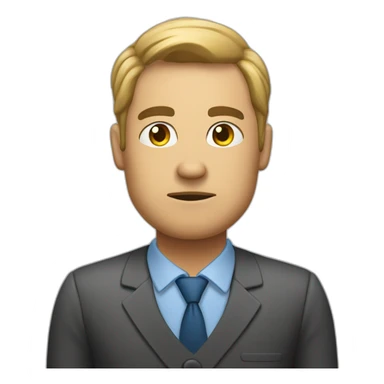 HR-manager Disinterested sticker