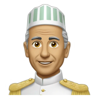 Roi Hassan II sticker