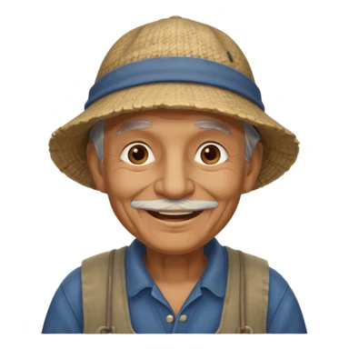 old nice fisherman sticker