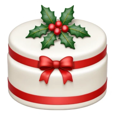 Christmas Cake sticker