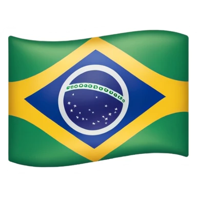 brazil flag sticker