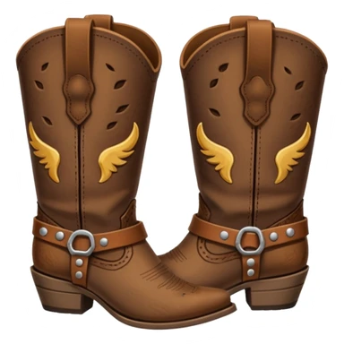 Cowgirl boots sticker