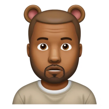 kanye west bear man sticker