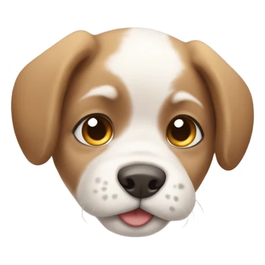 Sweet puppy angle  sticker