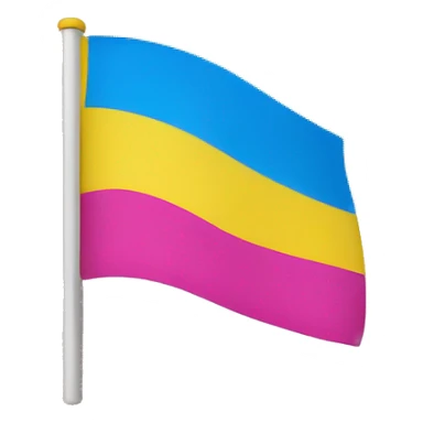 Pansexual flag sticker