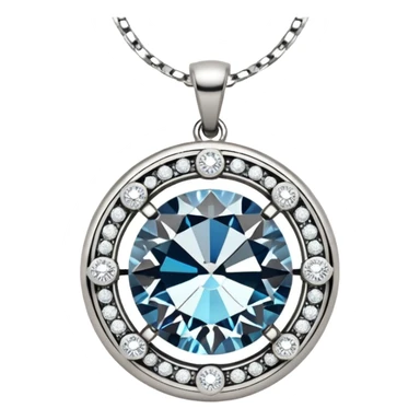 Pokemon diamond pendant sticker