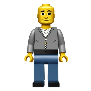 Pablo Picasso lego full body sticker