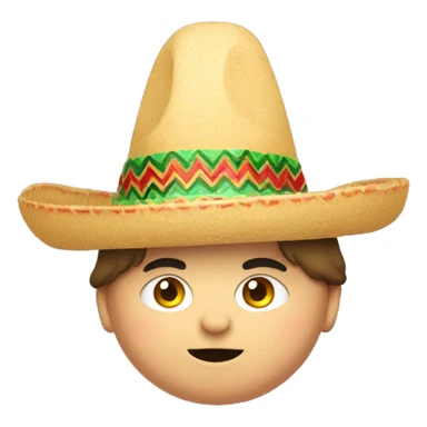 fat kid with mexican hat sticker