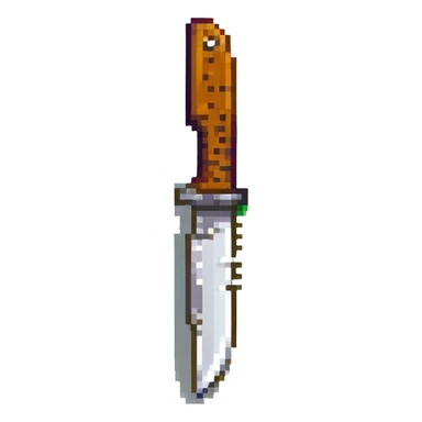 a knife sticker